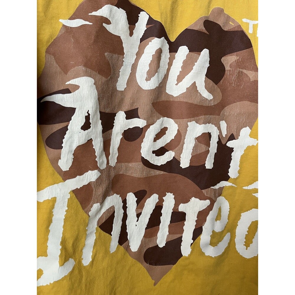 Hyde Park You Aren't Invited Double Sided Graphic T Shirt Streetwear Size Small - Picture 4 of 10